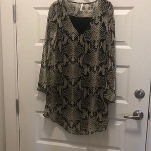 Snakeskin tunic